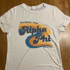 Alpha Phi sorority Tee shirt
